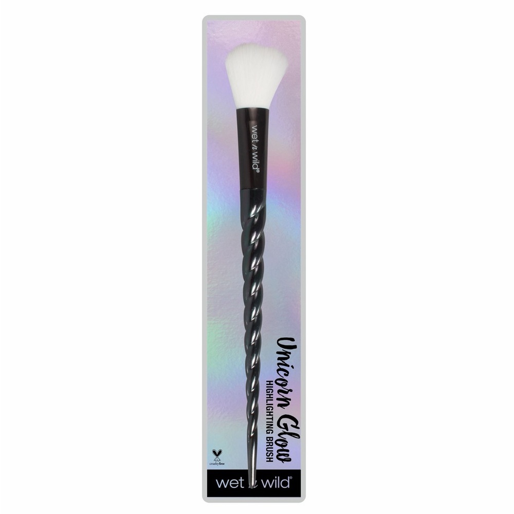 🩵 5/$25 Wet n Wild Unicorn Glow Highlighting Brush Limited Edition Unique